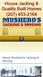 Mobile Screenshot of musherosjackingmoving.com